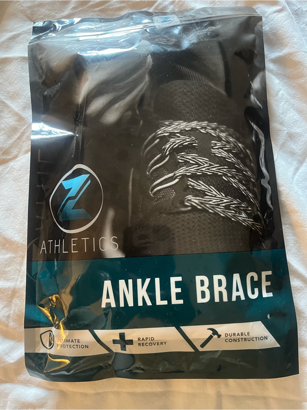 Z Athletic Ankle Brace For Ultimate Protection And Rapid Recovery. Black